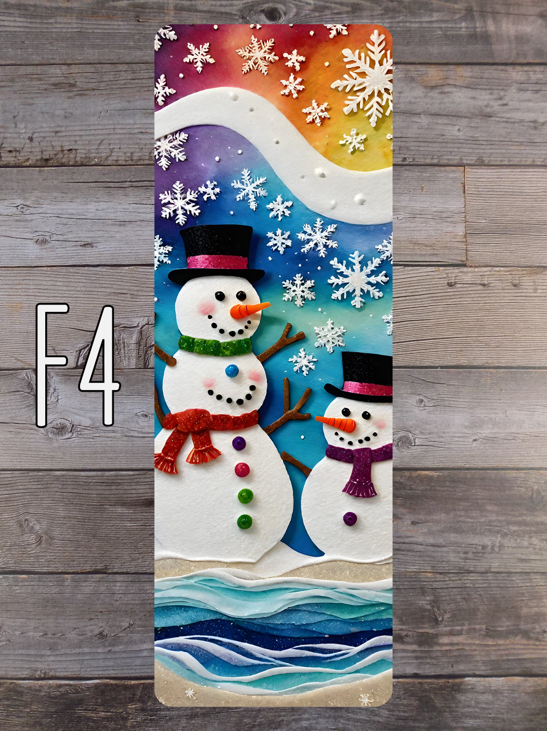 Snowman F Standard Bookmarks