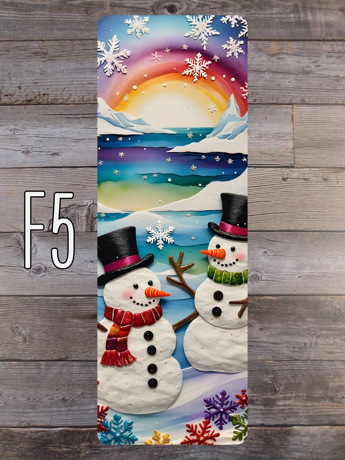 Snowman F Standard Bookmarks