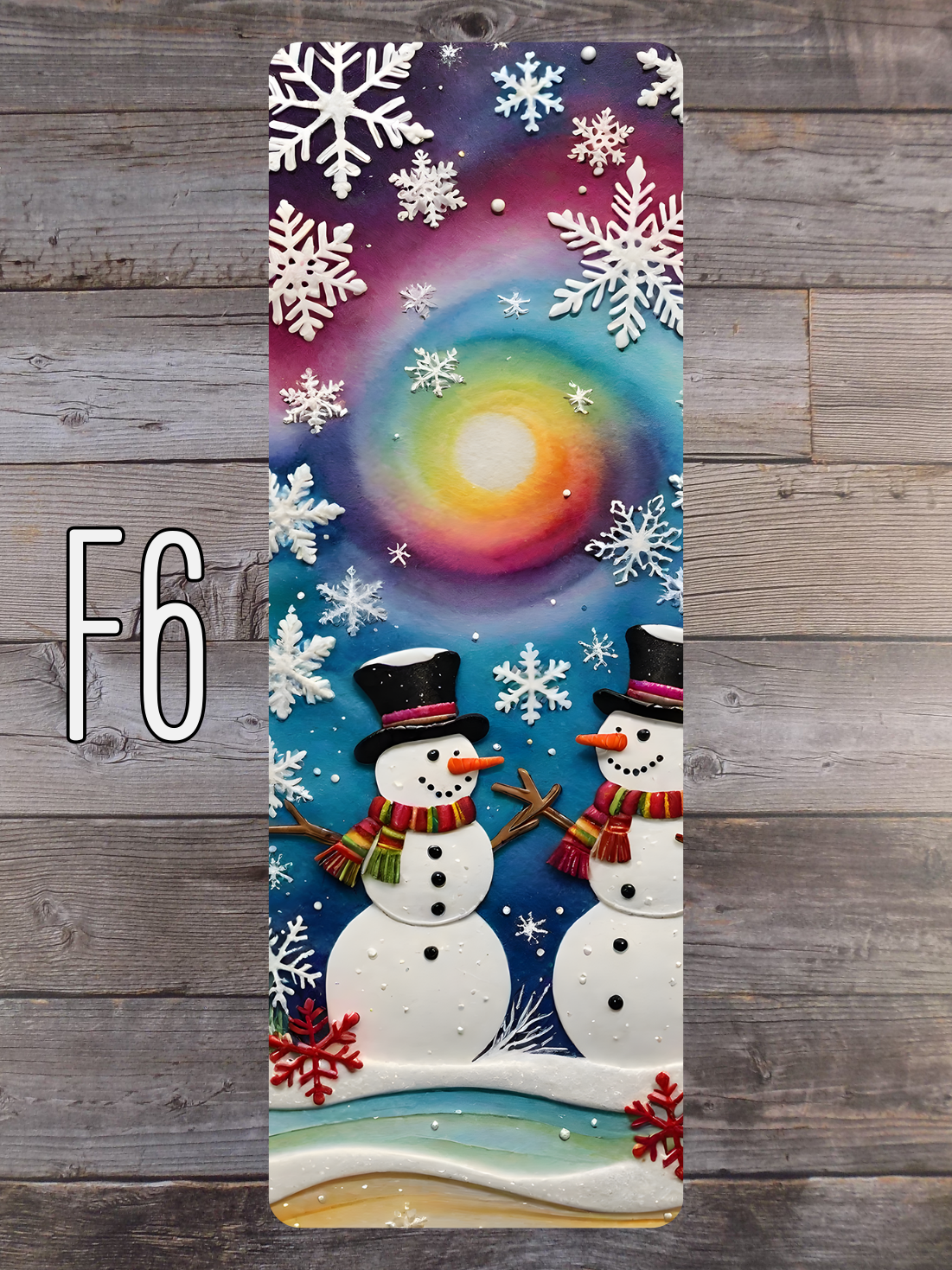 Snowman F Standard Bookmarks