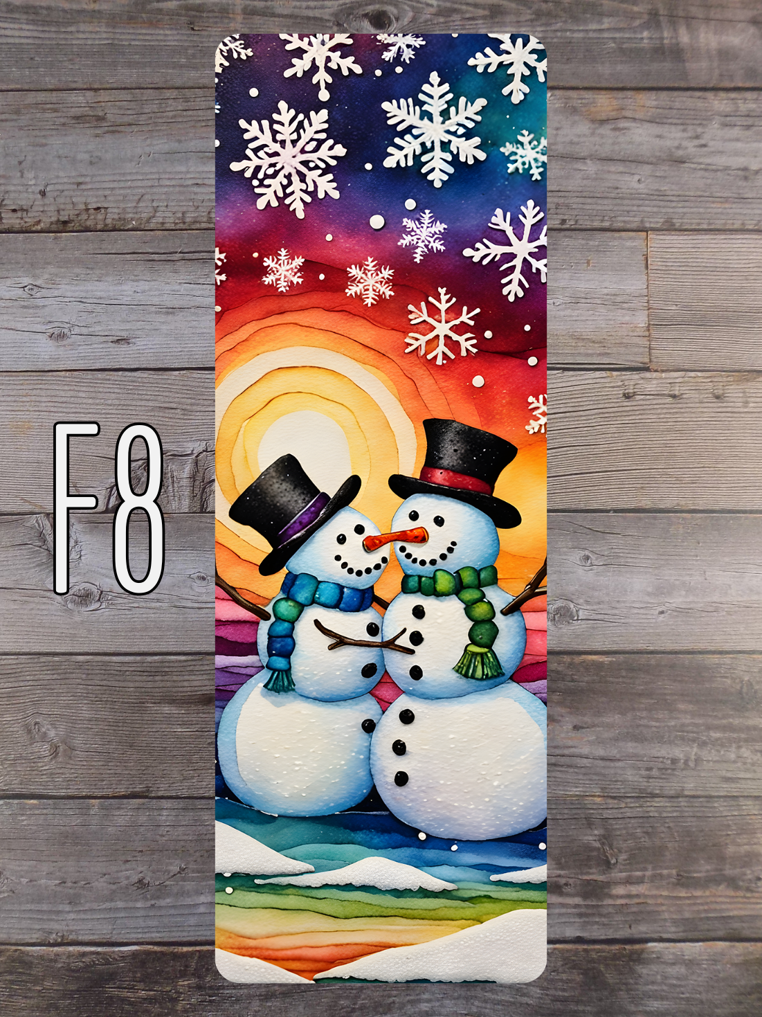 Snowman F Standard Bookmarks