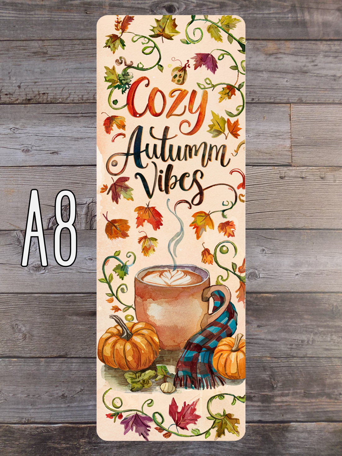 Autumn A Standard Bookmarks