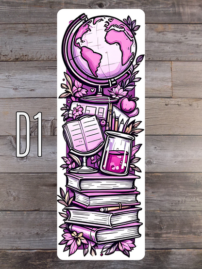 Back to School D Standard Bookmarks