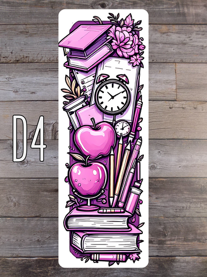 Back to School D Standard Bookmarks