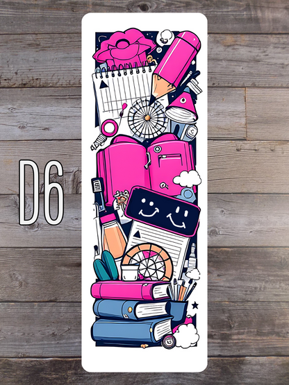 Back to School D Standard Bookmarks