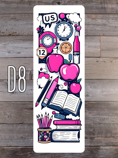 Back to School D Standard Bookmarks