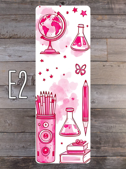 Back to School E Standard Bookmarks