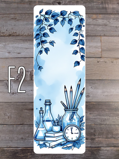 Back to School F Standard Bookmarks