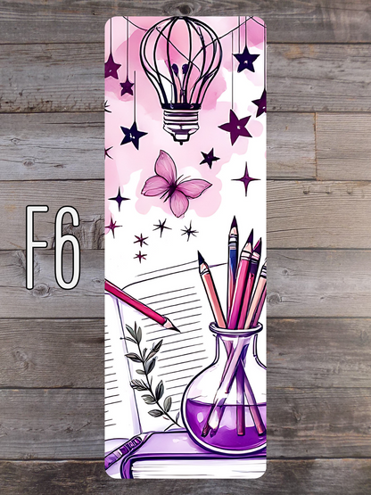 Back to School F Standard Bookmarks
