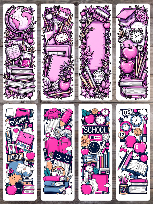 Back to School D Standard Bookmarks