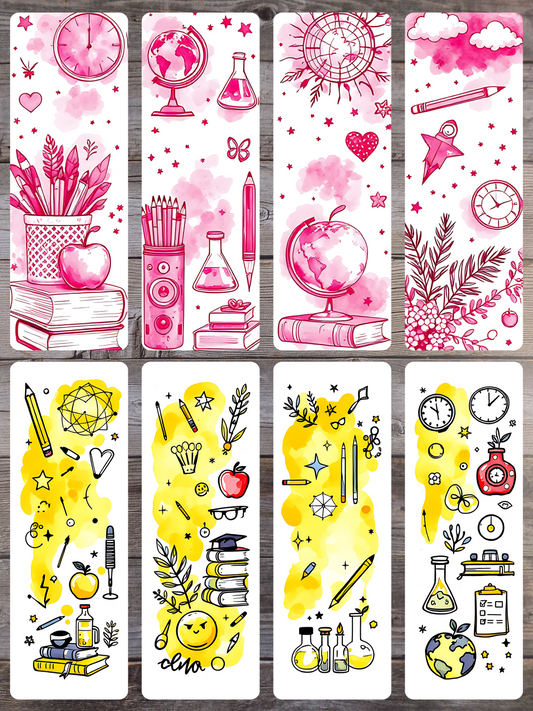 Back to School E Standard Bookmarks