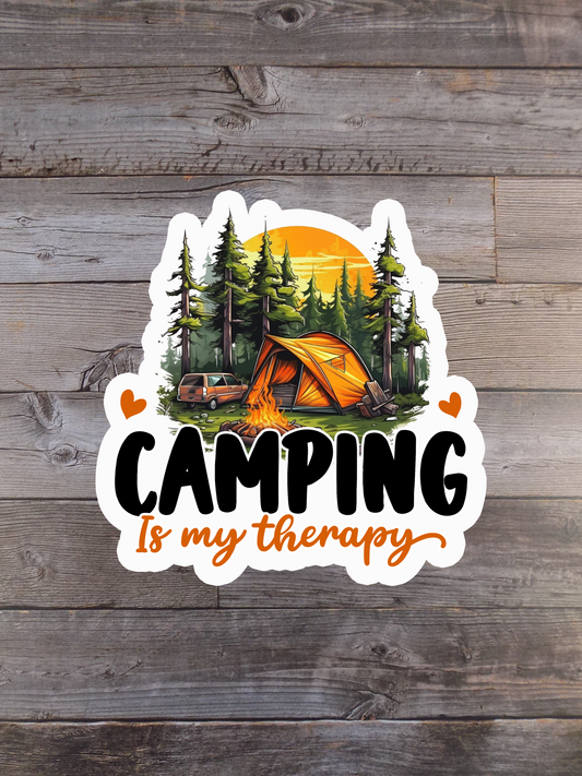 Camping Is My Therapy
