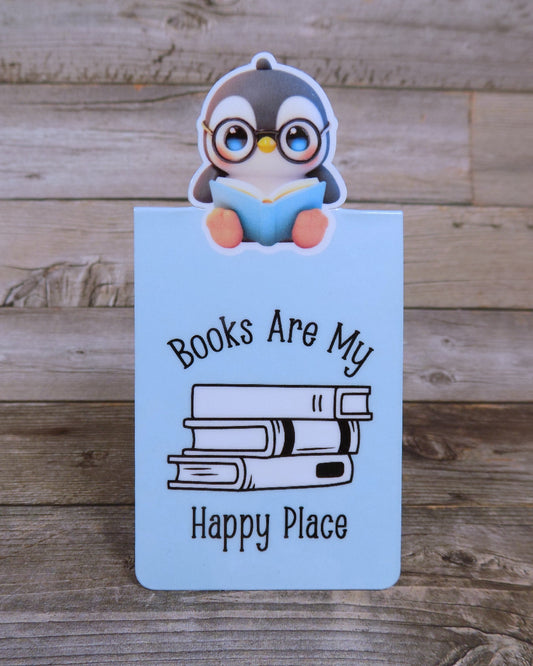 Penguin Peekaboo Bookmark