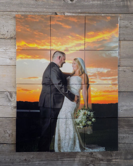 Custom Photo Magnet Puzzle - 6 in x 8 in (12 pieces)