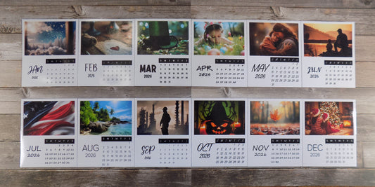 Custom Calendar Magnets - 4 in x 3.3 in