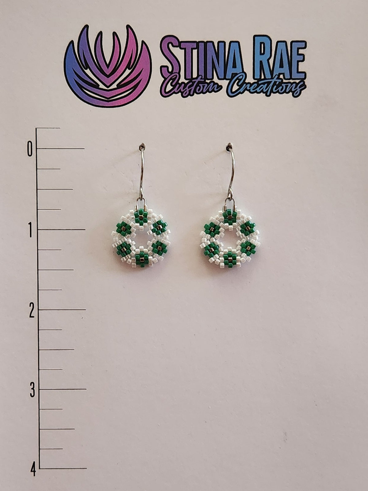 Flower Wreath Earrings