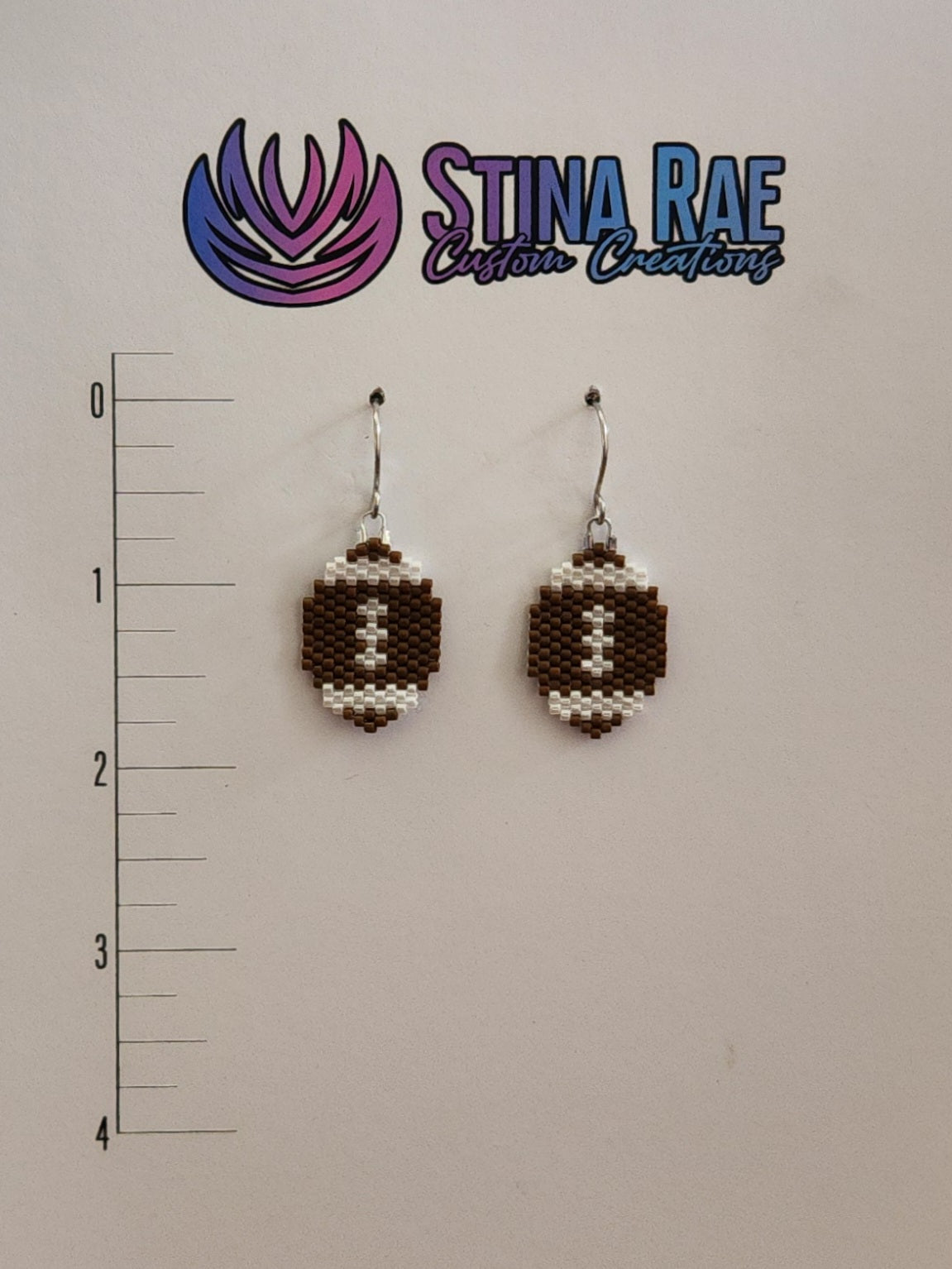 Football Earrings