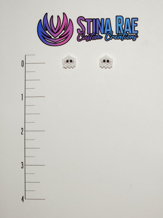 Ghost Stud Earrings