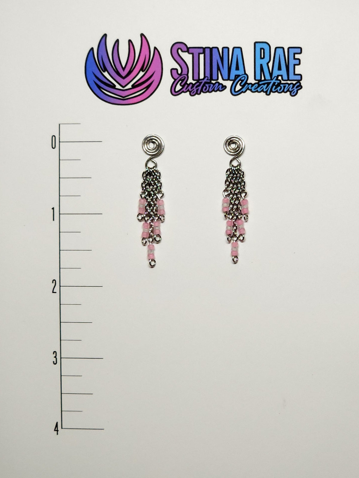 Glow-in-the-dark Dangly Earrings