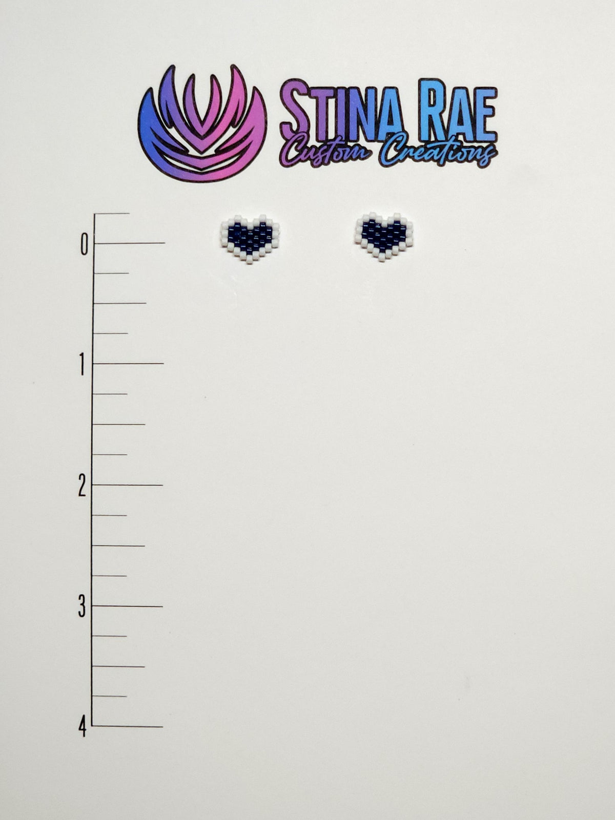 Heart Stud Earrings