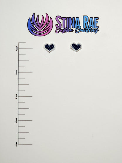 Heart Stud Earrings