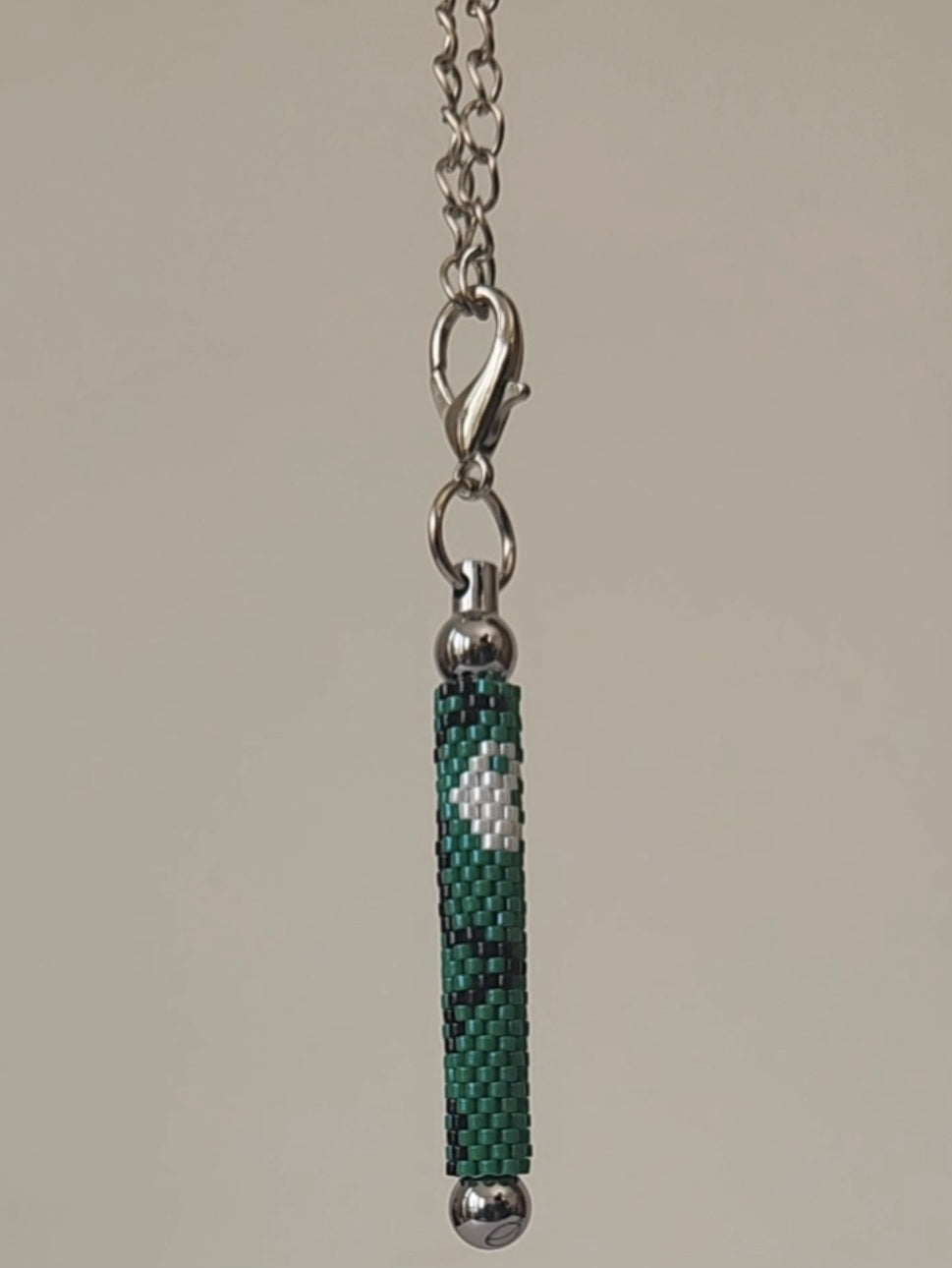 Heartbeat Keychain Charm +