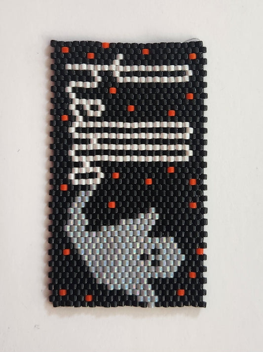 Hello Ghost Beaded Pen