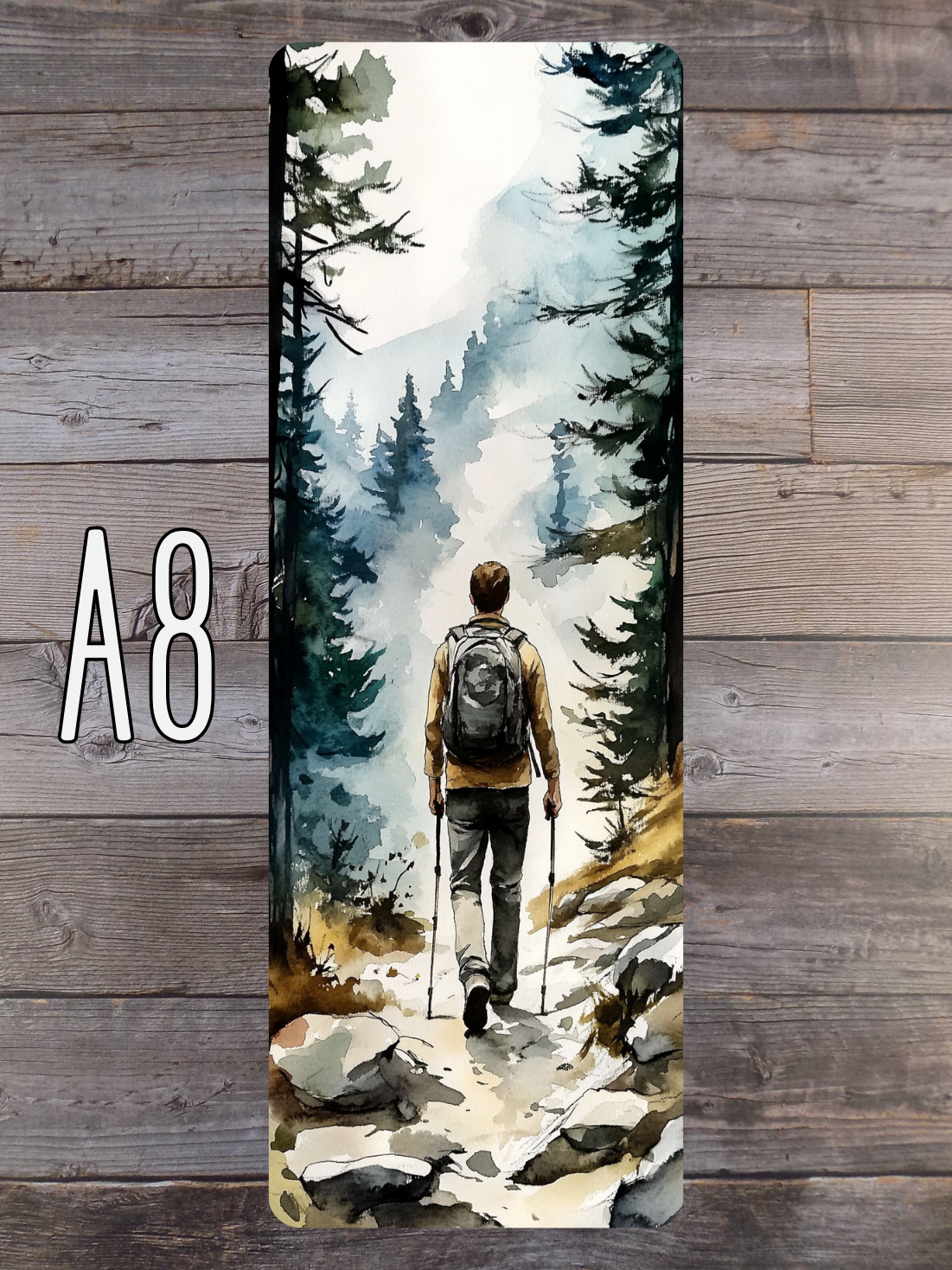 Hiking A Standard Bookmarks