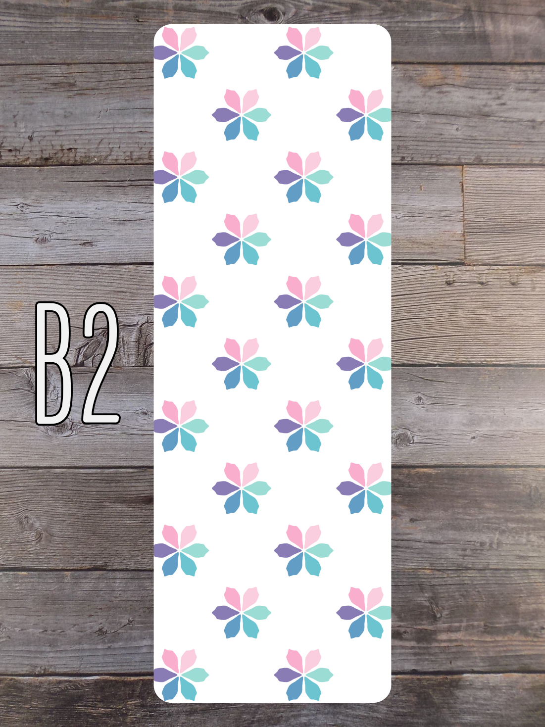 Mermaid Rainbow B Standard Bookmarks