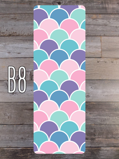 Mermaid Rainbow B Standard Bookmarks