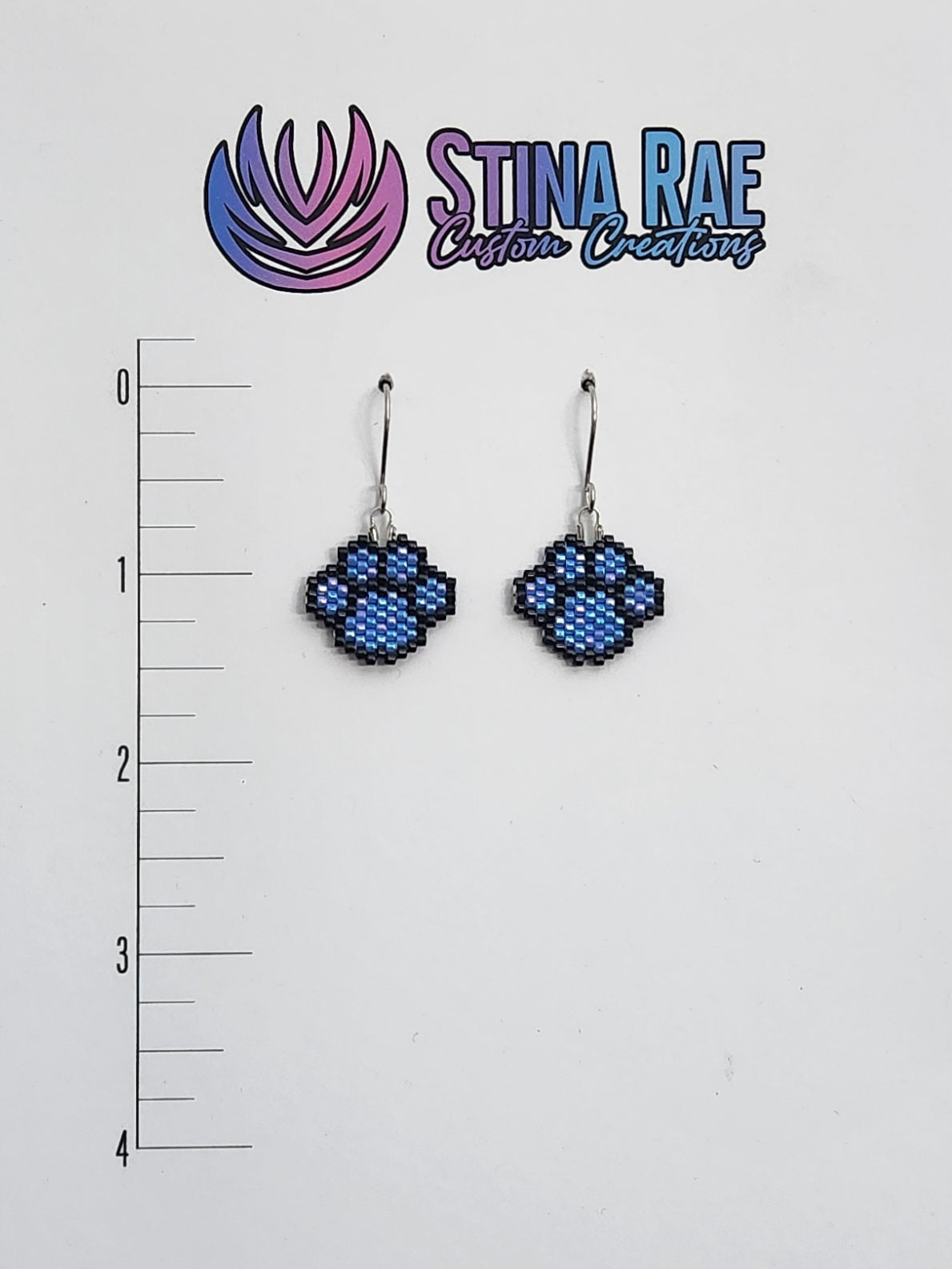 Paw Print Earrings