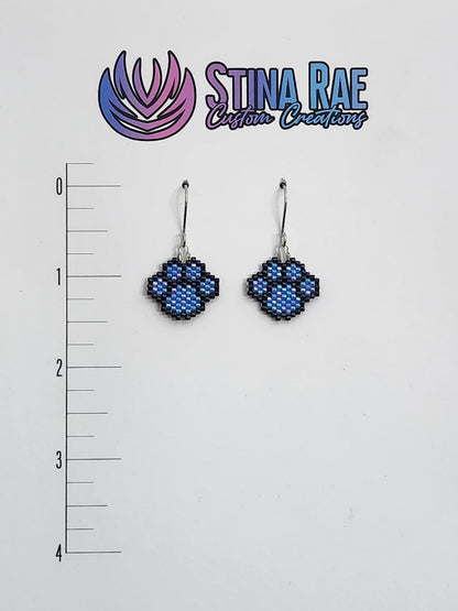 Paw Print Earrings