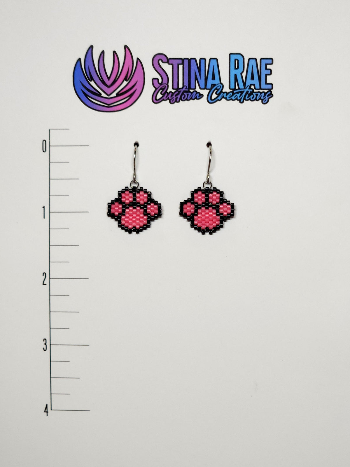 Paw Print Earrings