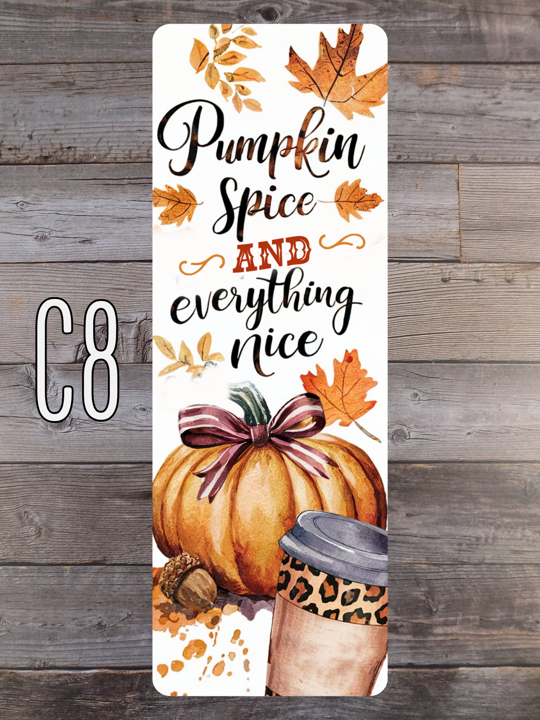 Pumpkin C Standard Bookmarks