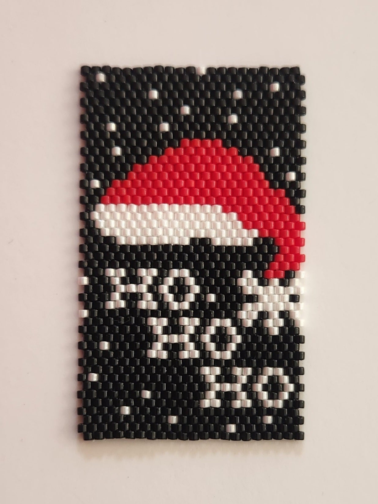 Santa Hat (HO HO HO) Beaded Pen
