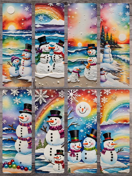 Snowman A Standard Bookmarks