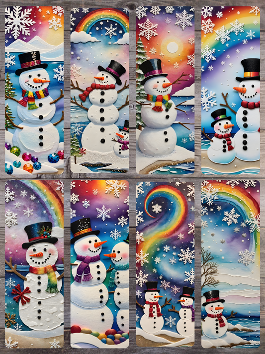 Snowman B Standard Bookmarks
