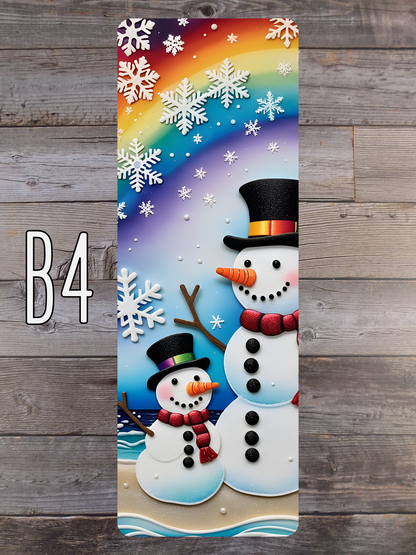 Snowman B Standard Bookmarks