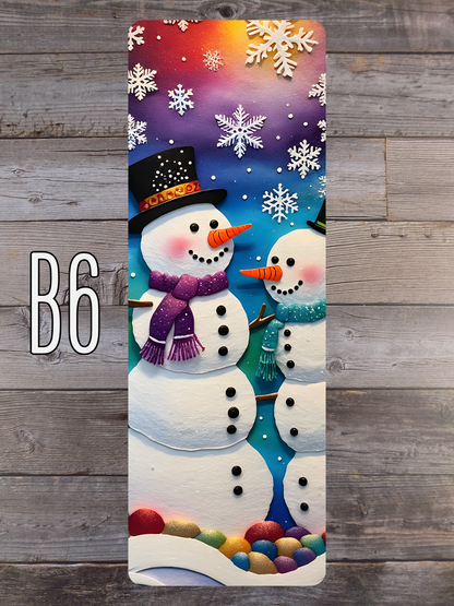 Snowman B Standard Bookmarks