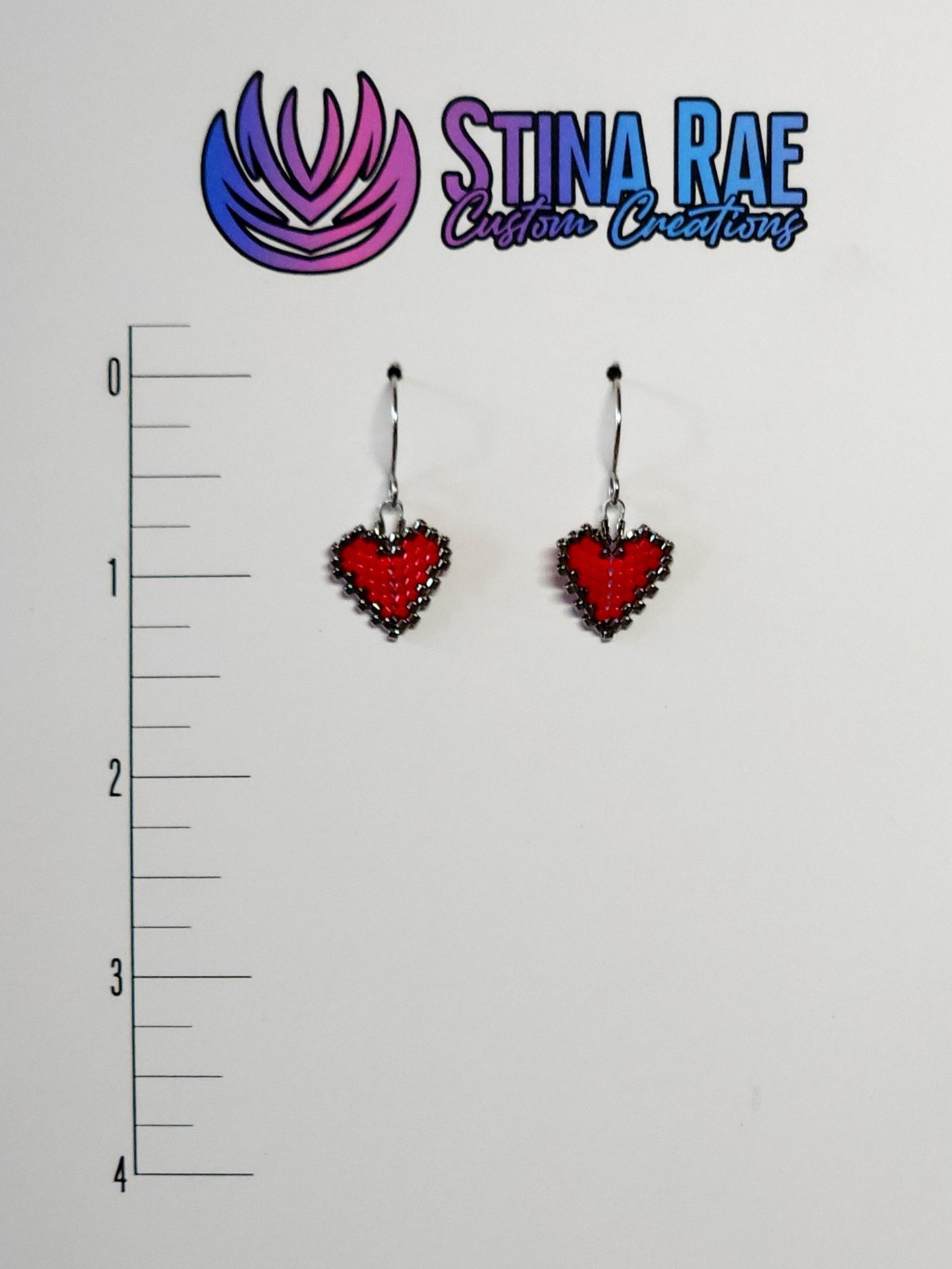 Split Heart Earrings