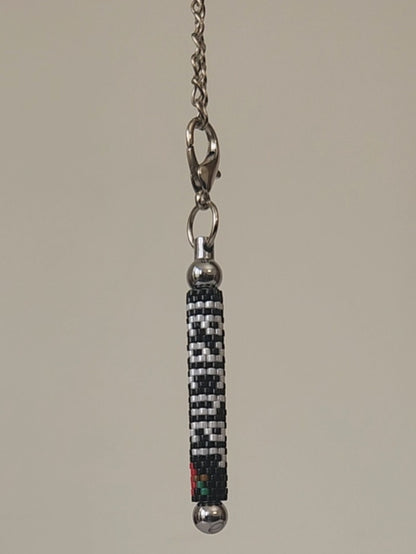 Teacher with Apple Keychain Charm +