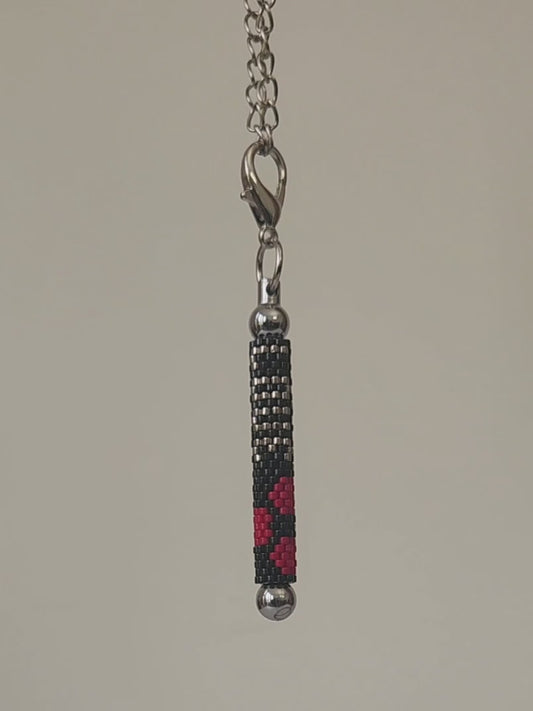 Love with Hearts Keychain Charm +