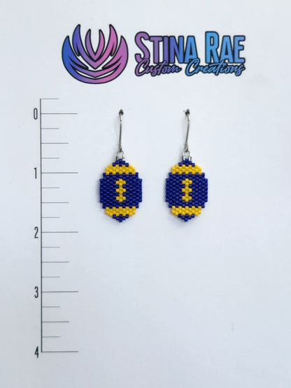 Football Earrings
