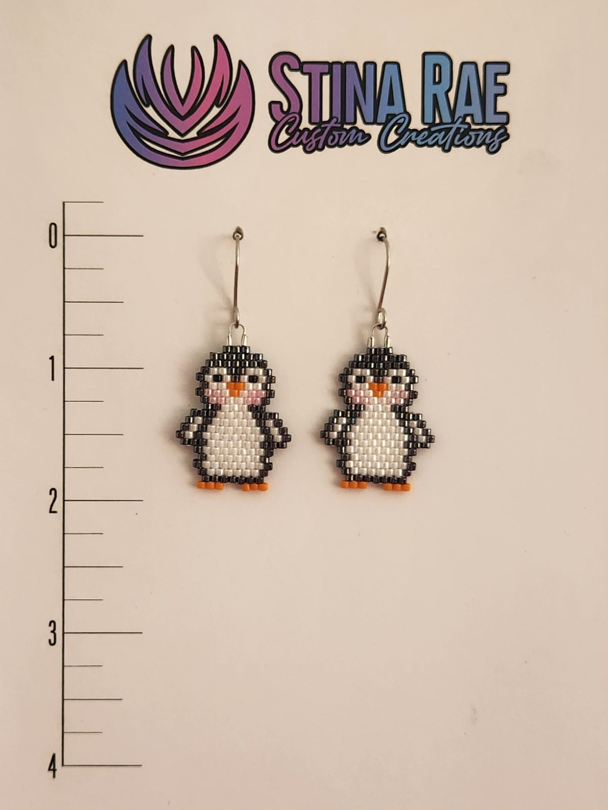 Penguin Earrings