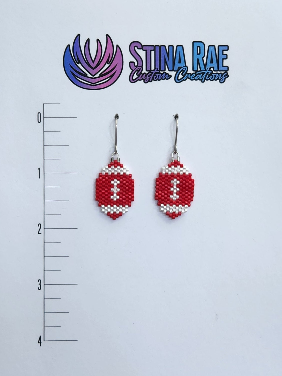 Football Earrings