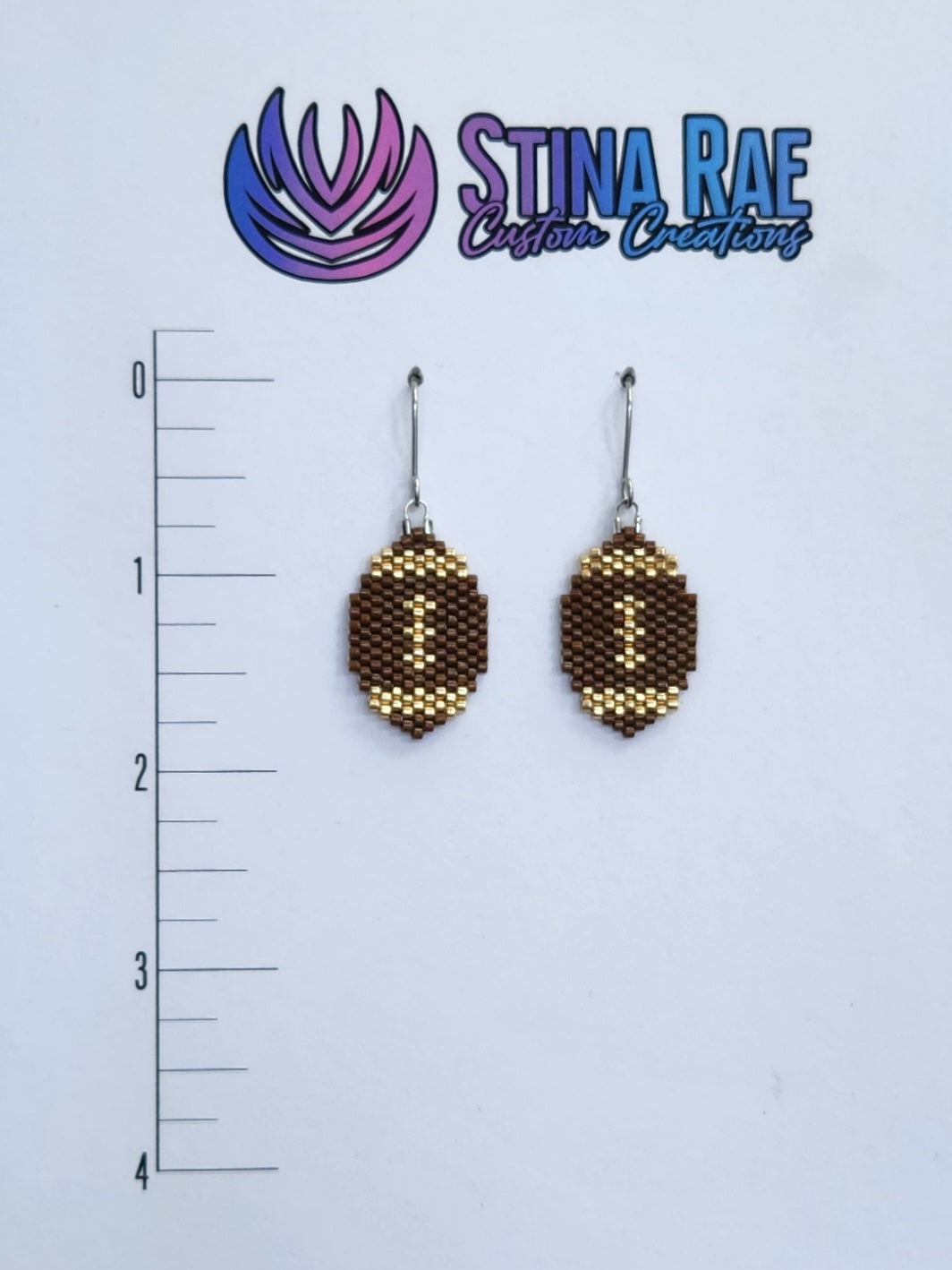 Football Earrings