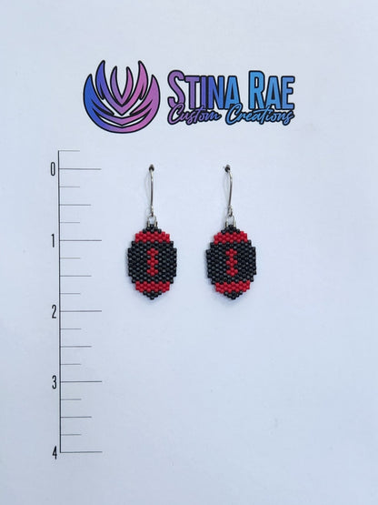Football Earrings
